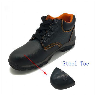 China Jieju Steel Toe Safety Steel Toe Shoes Waterproof Oil Resistant Rubber And Unique DM Men Work Safety Shoes Boots Shoe for sale