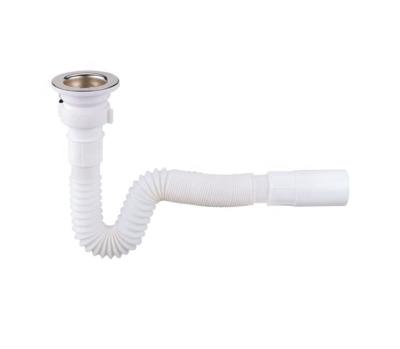 China Strainer factory price used for kitchen and bathroom PVC plastic water drain pipe for sale