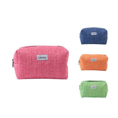 China Fashion Customized Logo Neoprene Large Capacity Wash Bag Travel Waterproof Colorful Toiletry Cosmetic Pouch Makeup Bag for sale