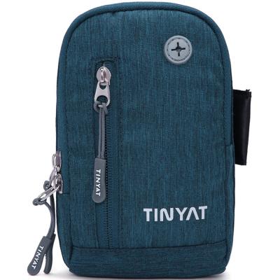 China Hot selling popular eco-friendly outdoor waterproof nisex small blue nylon arm bag for running for sale