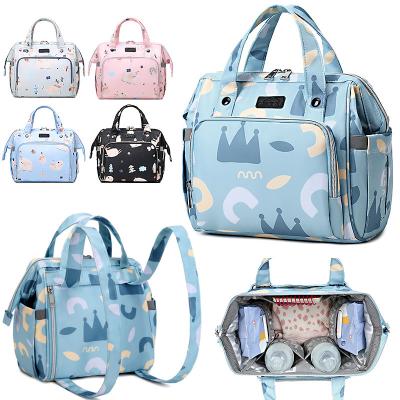 China High Quality Diaper Bag Water Resistant Mom Travel Backpack Waterproof Cross - Body Mini Tote Bags Multifunctional Diaper Bags for sale