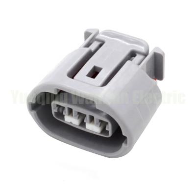 China Grey 189-0443 90980-11349 3 Pin Auto Alternator Wire Connector Electrical Headlight Plug for sale