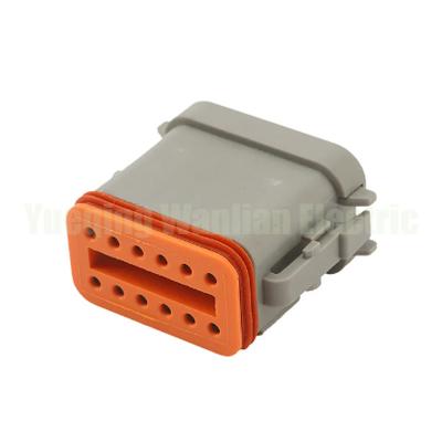 China DT06-12SA-E003 DT06-12SA-C017 12 Pin Automobile Waterproof Connector for sale