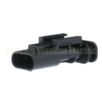 China 3 Pin 1-1703494-1 Waterproof Connector For Parking Sensor Electric Eye Plug for sale