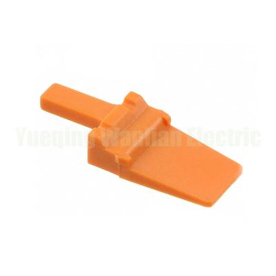 China WM-2P Automotive Connector Locks Wire to Wire Orange Secondary Position Assurance Seal for sale