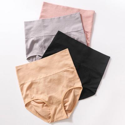 China Wholesale High Quality Seamless Butt-Lift Honeycomb Panties Women Abdomen Shaper Panties Antibacterial Folders for sale