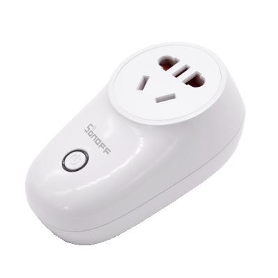 China Sonoff S26 US/UK/China/Australia/EU Socket Sonoff Timer Smart Home Timer Switch Socket Power Wifi Socket APP Wireless Remote Socket Smart Socket for sale