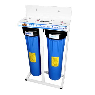 China KBB2020 2 Stage Outdoor Big Blue BB Water Filter Purifier System for sale