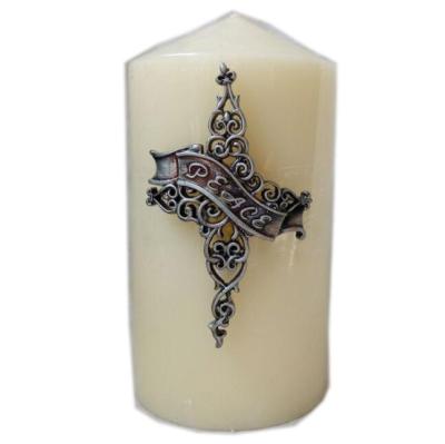 China Antique Europe Tin Peace Design Metal Candle Pin for sale