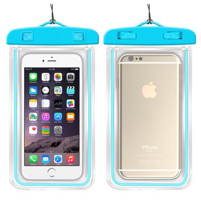 China Waterproof Waterproof Phone Pouch/Cases Floating Universal Clear Waterproof Water Proof Pocket TPU Mobile Phone Beach Dry Bag For Phone for sale