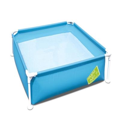 China Garden Bestway 56217durable and puncture-resistant steel frame pool with plastic for sale