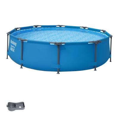 China Water Fun Sets Bestway 56406 Fashion Above Ground Material PVC Swim Pool Metal Frame Swimming Pool for sale