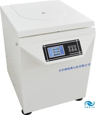 China Máquina de centrifugadora compacta con pantalla digital 4x1000 ml Capacidad 5500 r/min Velocidad máxima en venta