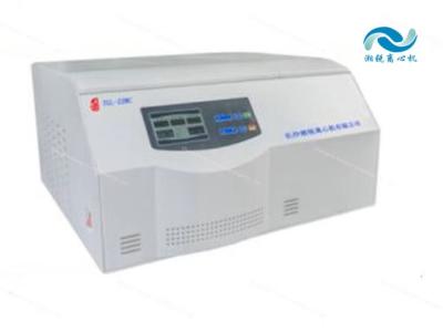 China High Speed Benchtop Laboratory Centrifuge Machine laag geluidsniveau < 58 dB ((A)) Te koop