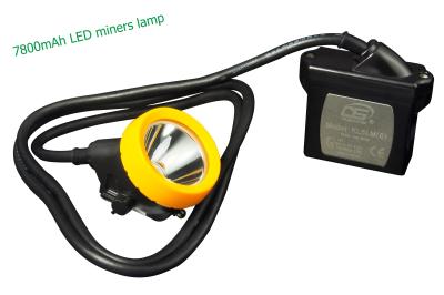 China Underground LED Mining Headlamp , aluminium mining led lights waterproof for sale