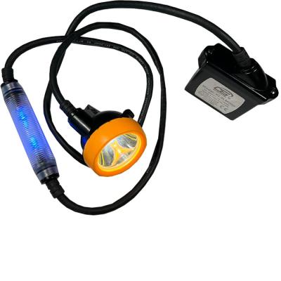 China KL5LM(D2) IP68 waterdicht LED helmlamp Ondergrondse mijnkoplamp Kaplamp Te koop