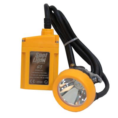 China 20000 Lux Cap Lamp LED Mining Flashlight Rechargeable Head Lamp For Miner for sale