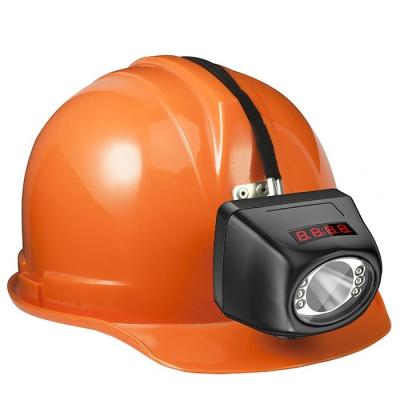 China 7000lux digital and portable rechargeable led mining helmet light for sale