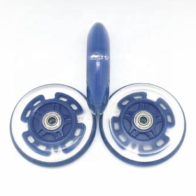 China Flash Skate LED Roller Skate Wheels Scooter Wheels for sale