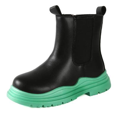 China Wholesale Kids Style New Arrival Fashion Girls British Boots Waterproof for sale