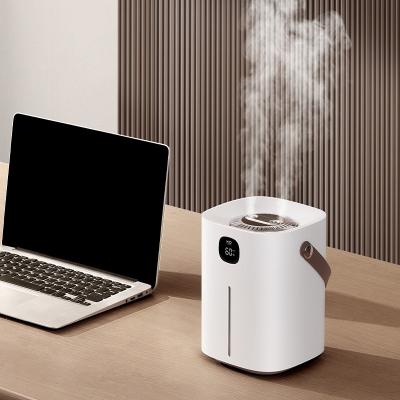 China Modern Household 2L Humidifier Humidity Humidity Desktop Simplicity Double Spout Sprayer Water Tank Large Capacity Bedroom Smart Constant Mute for sale