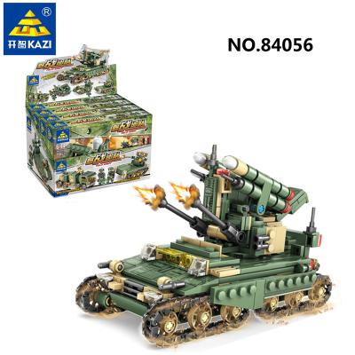 China Plastic Construction Toy KAZI Field Army Series Building Blocks Toys For Children for sale