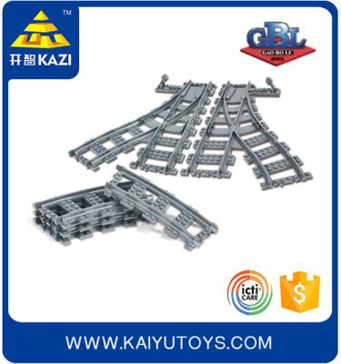 China Building Toy KAZI Building Blocks 6pcs Train Track 2017 New Toys For Children for sale