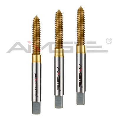 China TiN Revestimiento dorado de hilo de formación de grifo 38 mm - 100 mm grifo de carburo para acero endurecido en venta