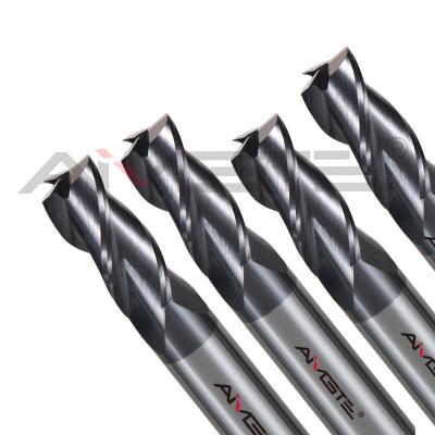 中国 3 フルート カービッド エンド ミール 0.4μm CNC フレーシング 切削 ツール SC45 販売のため