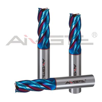 中国 HRC65 カービッド 末端ミール 10mm 末端ミール 硬化鋼とチタン 販売のため