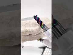 Ultra Long Life Aluminum Cutter  45° Helix U Groove with Diamond Like Coating