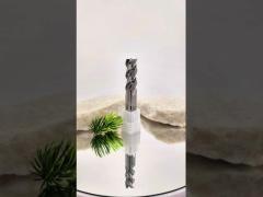 3 Flute UType Carbide End Mill  Precision Roughing Finishing for Aluminum 6061/7075
