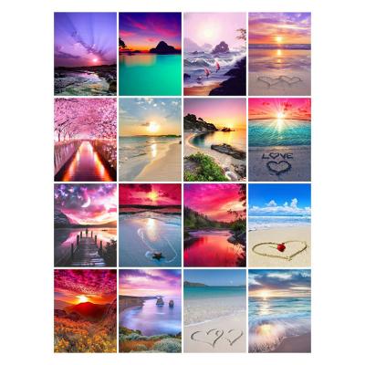 China Europe wholesale diy 5d diamond painting landscape 5d diamond art painting for sale