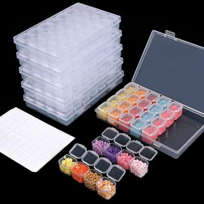 China New Classic/Postmodern Diy Diamond Painting Tools 28/56 Bottle Storage Box Diamond Embroidery Diamond Painting Accessory for sale