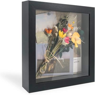 China Keepsake 3d Shadow Box Frames With Glass 3d Shadow Box Frame Wholesale Wall Art for sale