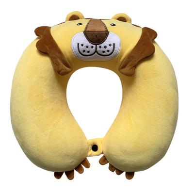 China Customized New Animal U-shaped Pillow Cute Animal Memory Foam Pillow Airplane Travel for sale