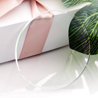 China Single Hi-Index Resin Clear Glass Hard Glass Optical Vision Custom for sale