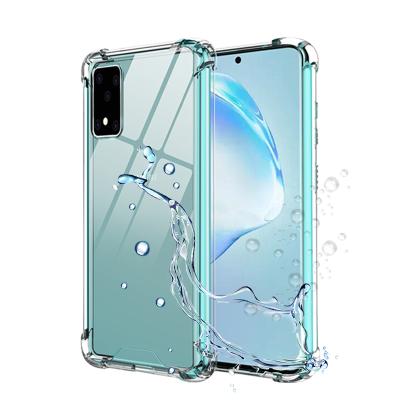 China Custom Hot Selling Clear Transparent Acrylic TPU Protector Cover Sublimation Phone Case For Samsung Galaxy S20 Ultra Plus for sale