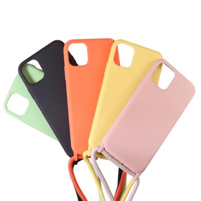 China Protector Cover Handykette Handyhlle Telefon Kilifi Chain Cross - Body Necklace Strap Cell Phone Case For Iphone 11pro X Max Xr for sale