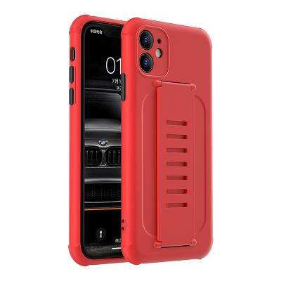 China Unique hot sale custom wholesale fashion matte PC silicone strap phone case for iphone 6 7 8 plus pro max X XR XS 11 for sale