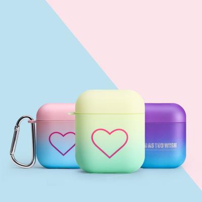 China Matte Luxury Designers Stylish Cute Case With Keychain for Airpods pro 2 3 for sale