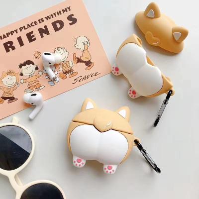 China Cute Fashion 3D Cartoon Animal Silicone Case for Airpods pro 2 3 for sale