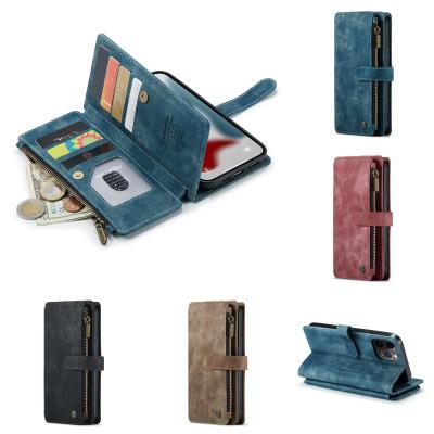 China New Luxury Anti-fall CaseMe Phone Case Leather Wallet With Card Holder Leather Wallet Case For iPhone 7 8 Max Max X XR XS 11 12 13 Pro for sale