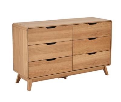 China Como 9003 modern chest 6 drawers large bedside table furniture factory 30 years producing experiences for sale