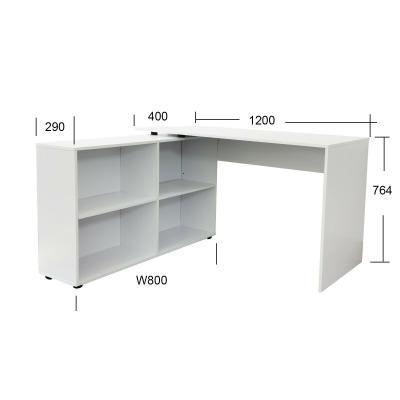 China Good quality KITTY 9012 modern factory large computer desk supplier desk producer more years' experiences with storage shelf for sale