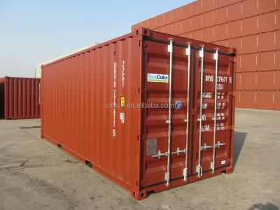 China Corten Steel CIMC ISO corten steel Dry Cargo 20ft GP Shipping Container for sale