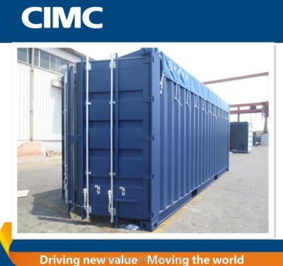 China Railway Soft Transport 20ft HC Open Top Container For Rail Transport for sale