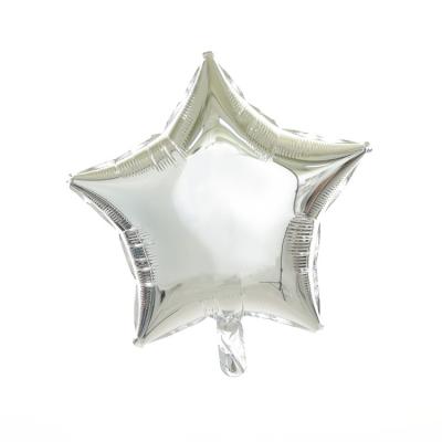 China Eco-friendly Made In China Party Decoration Happy Birthday Foil Balloons Five-pointed Stars Balloon For Wholesale for sale