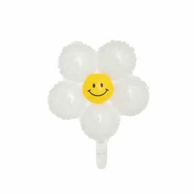 China Eco-Friendly Factory Wholesale Hawaii Happy Birthday Holiday Decoration Summer Sunflowers Foil Balloons for sale