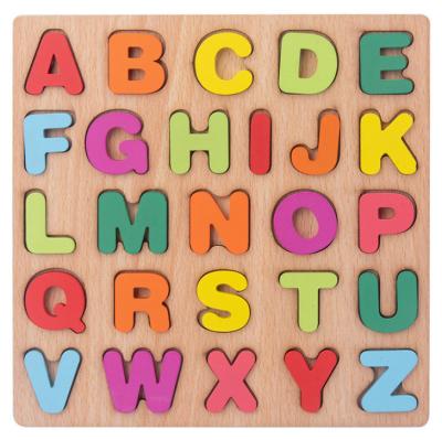 China Modern HA Toys Wholesale Digital Puzzle Children's 3D Alphabet Educational Toys for sale